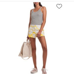 Trina Turk striped tank top small